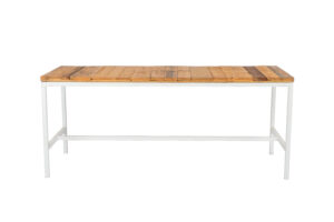 Photograph of Bench Dining Table with Pallet Top